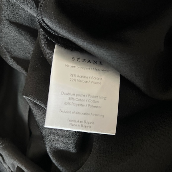 Preloved Sézane Black Women's Pants - Picture 5 of 10